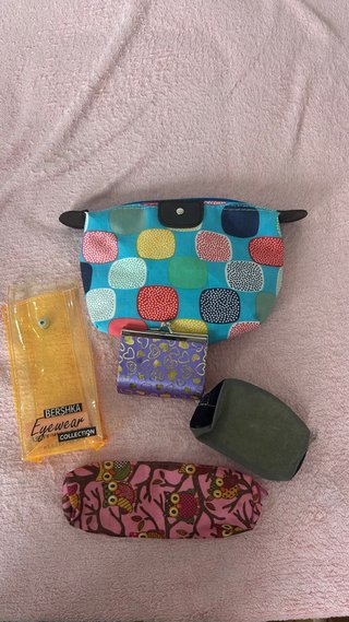 Lote Neceser y Carteras Varias