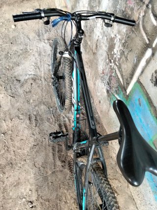 Bicicleta MTB CODER ACID Negra/Azul