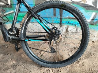 Bicicleta MTB CODER ACID Negra/Azul