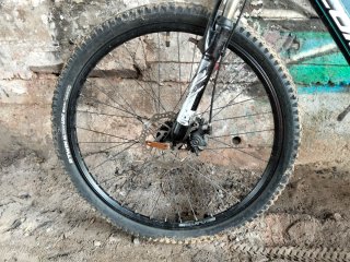 Bicicleta MTB CODER ACID Negra/Azul