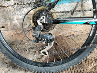 Bicicleta MTB CODER ACID Negra/Azul