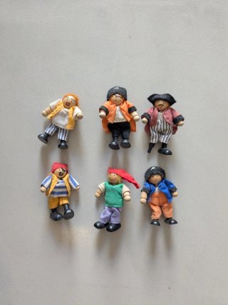 Barco Pirata de Madera