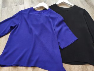 Lote 2 blusas C&A morada y negra