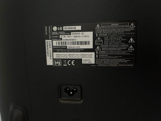 Televisor LG 32LB561B Negro