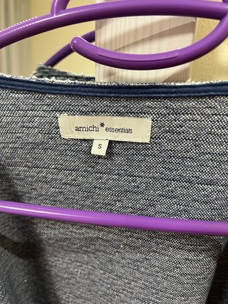 Chaqueta sin botones manga 3/4