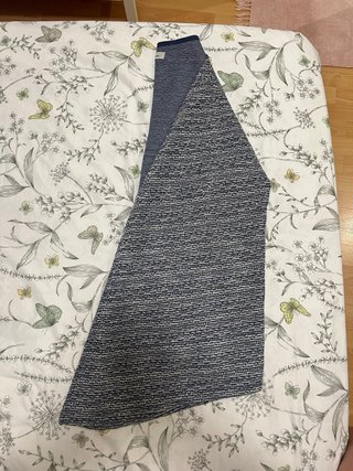 Chaqueta sin botones manga 3/4
