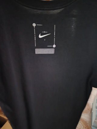 Camiseta Nike Negra Hombre