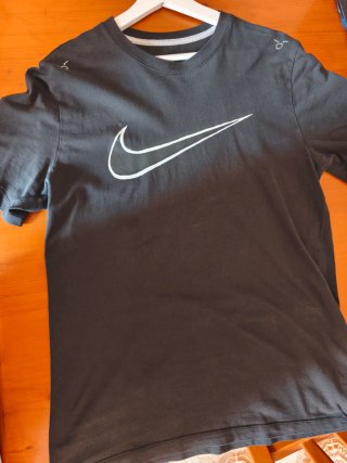 Camiseta Nike Negra Hombre
