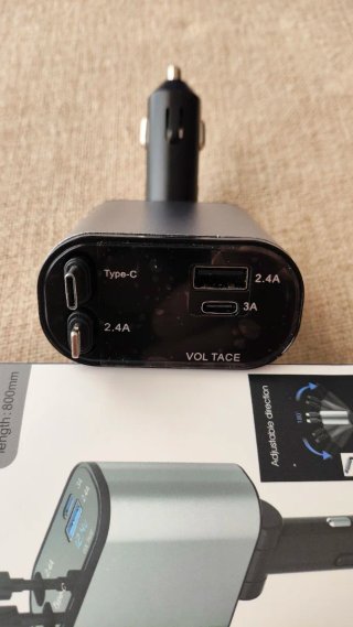 Caricatore Auto 120W 4in1 NUOVO!