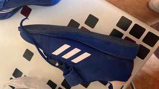 Zapatillas Adidas Gimnasio Deporte Azul