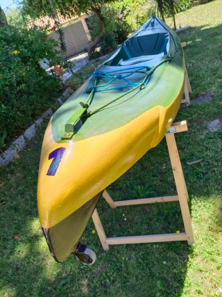 Kayak rígido 1 plaza