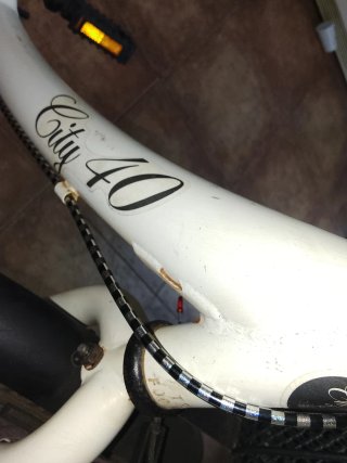 Bicicleta urbanCity 40 Blanca