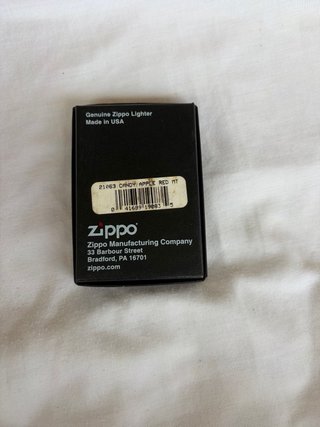 Encendedor Rojo Metálico Zippo Nuevo Precintado