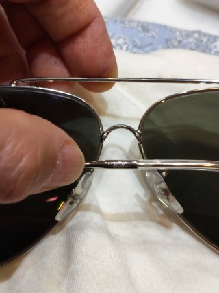 Gafas Ray-Ban Aviator Lenny Kravitz Plata