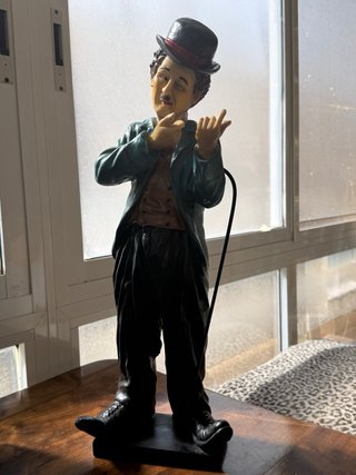 Figura Charlie Chaplin J&B Whisky