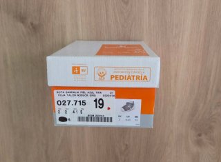Zapatos infantiles Talla 19