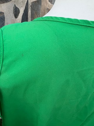 Blusa verde cruzada XL