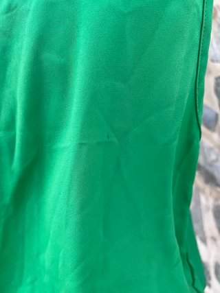 Blusa verde cruzada XL