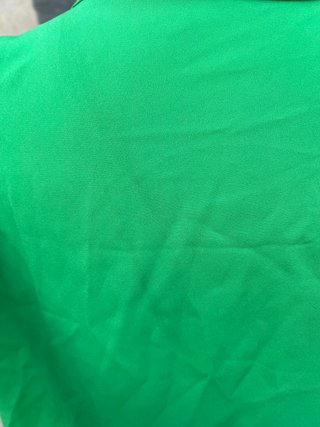 Blusa verde cruzada XL