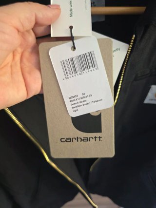 Cazadora Carhartt Detroit Jacket Negra