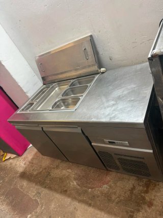 Bajomostrador Refrigerado Acero Inoxidable