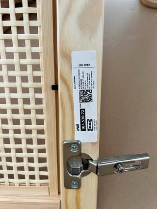 Coppia ante Ikea IVAR