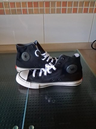 Converse Chuck Taylor All Star Negras Talla 38