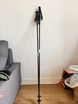 Bastones de esquí carbono 125 cm