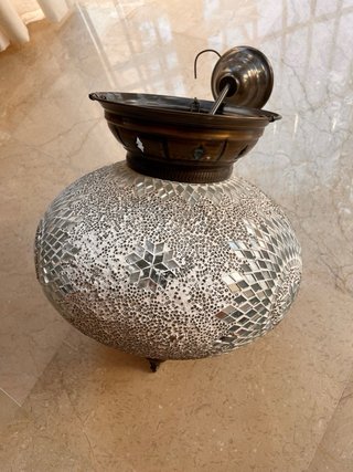 Lámpara techo estilo marroquí mosaico