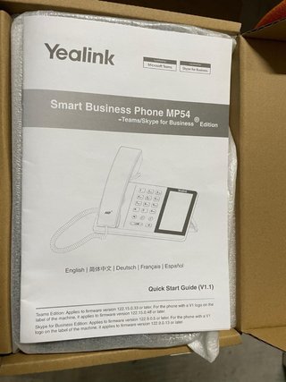 Yealink CP965 HD IP Conference Phone Teams