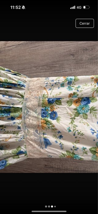 Falda flamenca estampada
