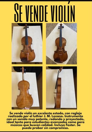 Violín J. M. Lozano - Sonido Potente