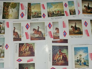 Lote antiguos tickets tren y metro