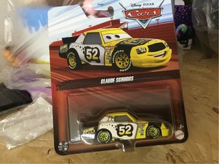 Pixar Cars Claude Scruggs 52 Mattel