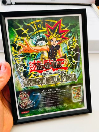 Pubblicità Yu-Gi-Oh! Sovrano della Magia incornici