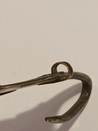 COLGANTE ROMANO PLATA PIEDRA CORNALINA. SIGLO II-I
