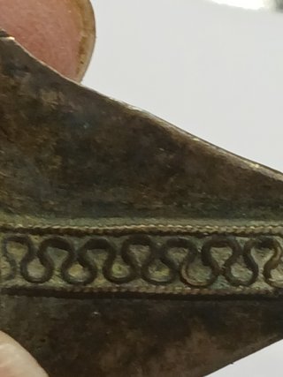 COLGANTE ROMANO PLATA PIEDRA CORNALINA. SIGLO II-I