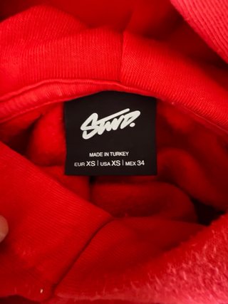 Sudadera Roja con Logo