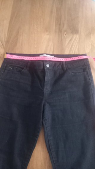 Pantalón vaquero negro mujer