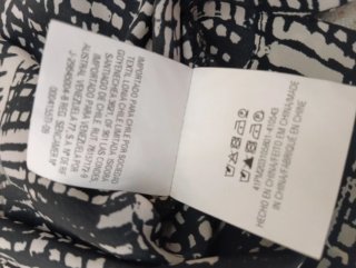 Blusa Purificación García Estampada Talla L