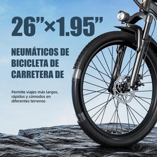 Bicicleta Eléctrica UNIBIKE Negra