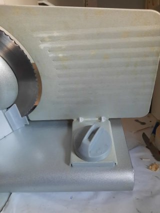 Cortafiambres Eléctrico Plateado