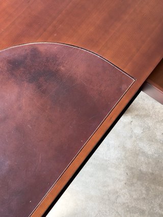 Escritorio Vintage Madera y Metal 1980s