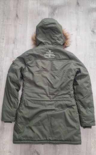 Parka Alpha Industries Mujer Verde
