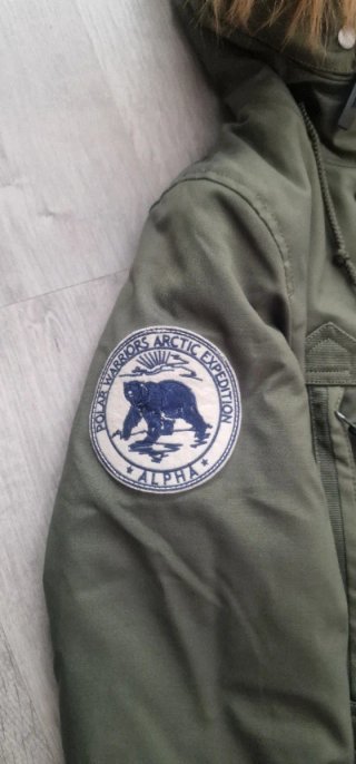 Parka Alpha Industries Mujer Verde