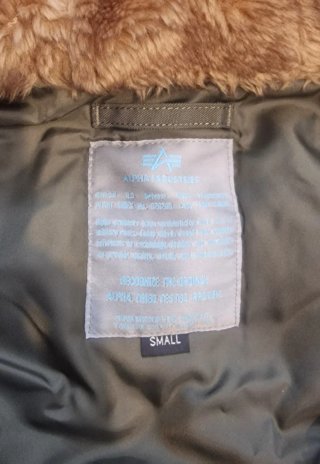 Parka Alpha Industries Mujer Verde