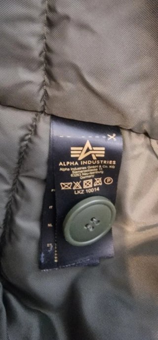 Parka Alpha Industries Mujer Verde