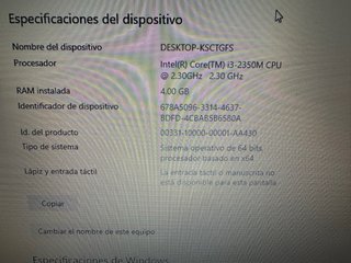 Portátil HP i3 Negro en buenas condiciones