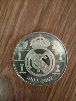 Monedas Centenario Real Madrid Colección Oficial