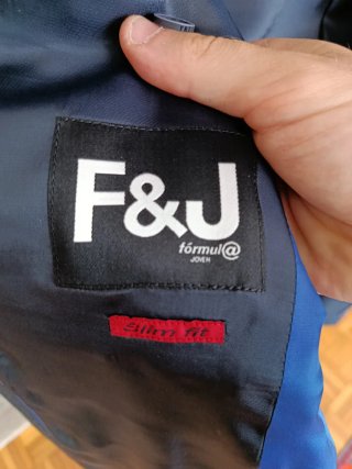 Americana azul